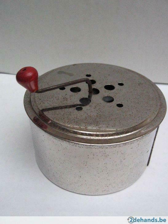 Ancienne boîte à musique en étain des années 1950, Collections, Enlèvement ou Envoi, Utilisé