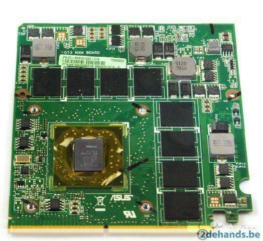 original asus g73jh video cards g73 mxm board, Computers en Software, Laptop-opladers, Ophalen of Verzenden, Gebruikt
