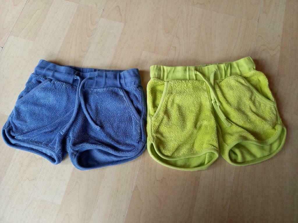 Sponsen short ( 2 stuks ) maat 116, Ophalen of Verzenden