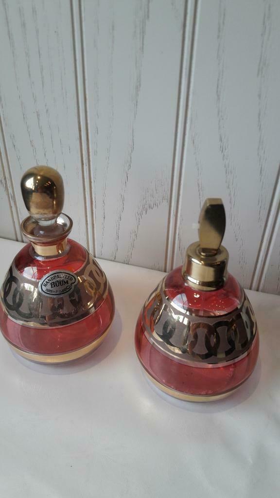 Ensemble de toilette Booms 2 pièces anneaux olympiques avec, Antiquités & Art, Antiquités | Verre & Cristal, Enlèvement ou Envoi