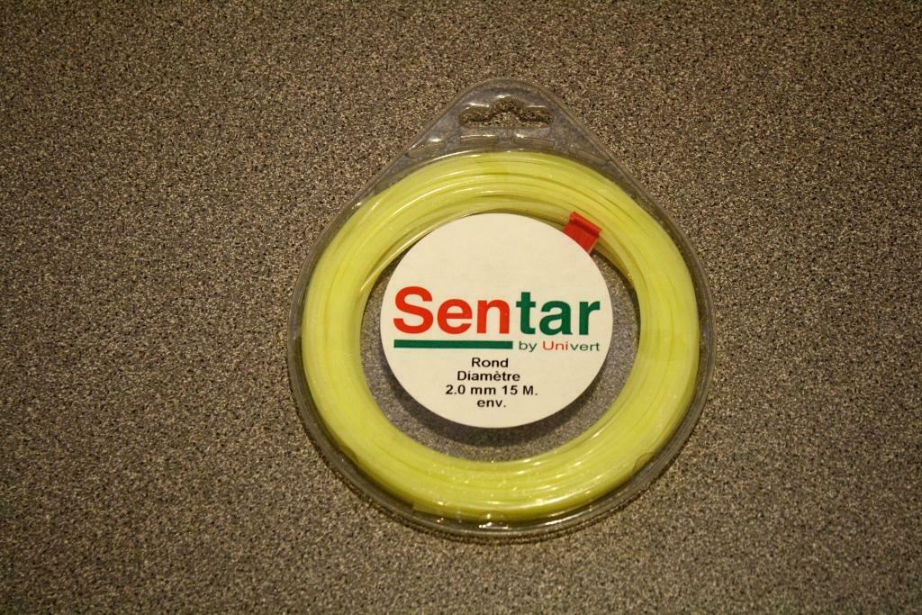 Sentar Maaidraad universeel 2,0mm 15 meter, Tuin en Terras, Grasmaaiers, Ophalen of Verzenden, Nieuw, Handgrasmaaier