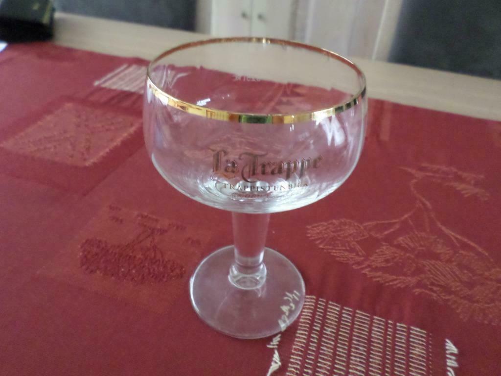 La trappe glas, Verzamelen, Ophalen of Verzenden, Nieuw, Bierglas