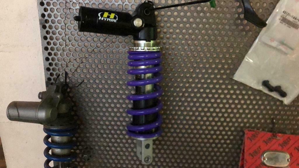 Kawasaki Z1000 07-09 Original Amortisseur + Hyperpro ressort, Enlèvement ou Envoi, Utilisé