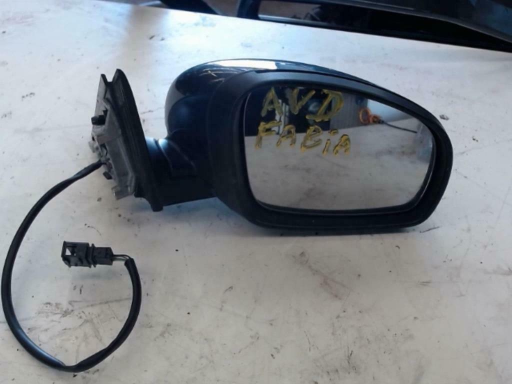 retroviseur  electrique  droit skoda fabia 2, Autos : Pièces & Accessoires, Enlèvement ou Envoi, Utilisé, Skoda