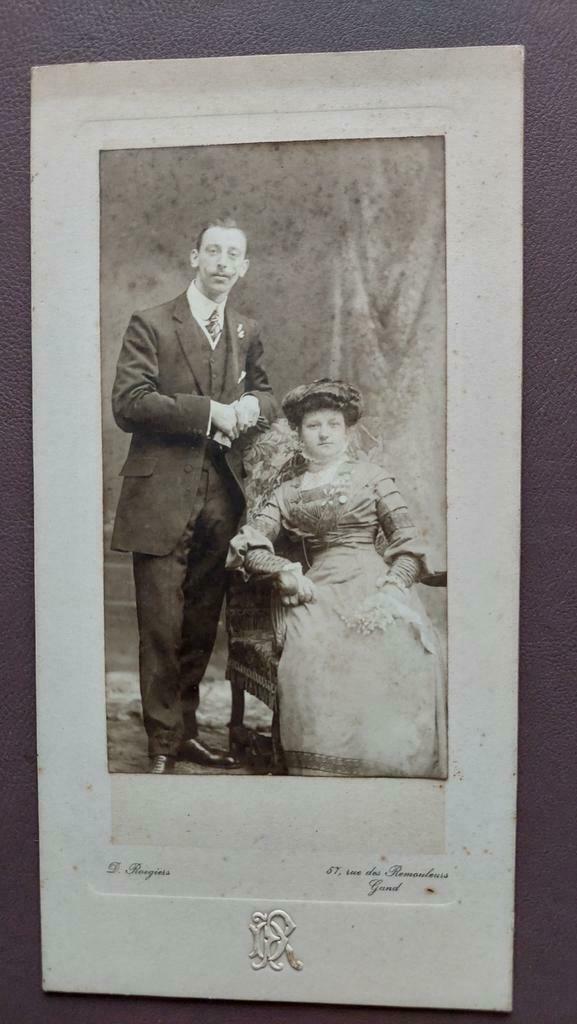 3 photos anciennes sur carton, Collections, Photos & Gravures, Enlèvement ou Envoi, Utilisé, Photo