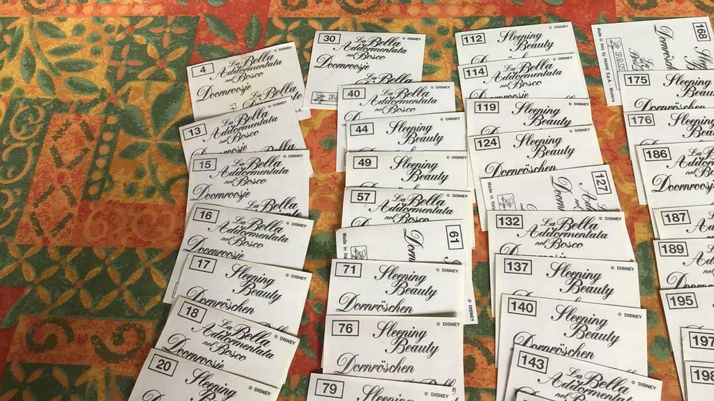 Panini La Belle au Bois Dormant (w3), Enlèvement ou Envoi, Comme neuf, Plusieurs images