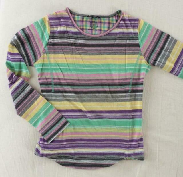 t-shirt fille manches longues NoNonsense 146 152 rayé, Enlèvement ou Envoi, Chemise ou À manches longues, Utilisé, Nononsense