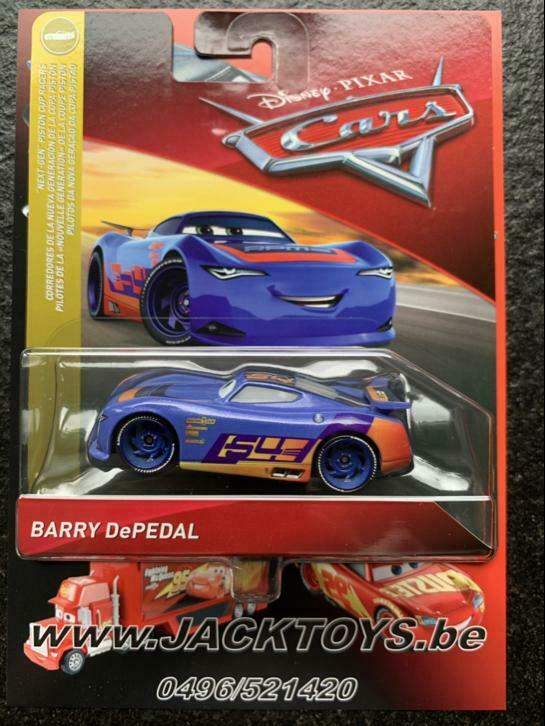 Cars Disney Barry DePedal, Kinderen en Baby's, Speelgoed |Speelgoedvoertuigen, Ophalen of Verzenden, Nieuw
