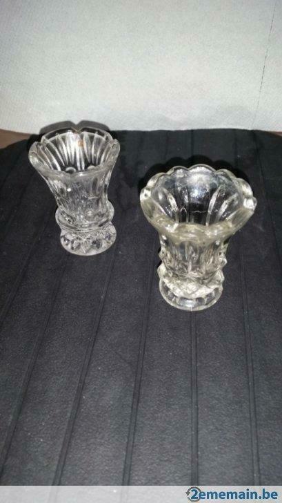 bougeoir en verre, Utilisé