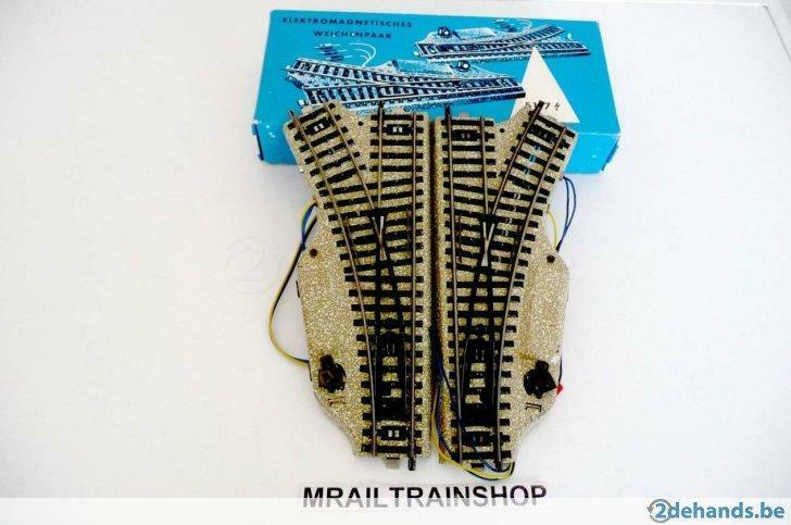 5117 Märklin HO - Electrische wissels in OVP, Hobby en Vrije tijd, Gebruikt, Marklin, Rails, Ophalen of Verzenden