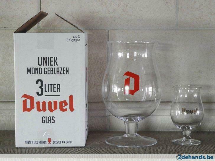 duvelglas 3 liter, Verzamelen, Biermerken, Ophalen of Verzenden, Nieuw