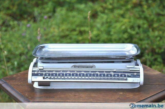 ancienne balance de cuisine a curseur stube 12 kg, Enlèvement ou Envoi