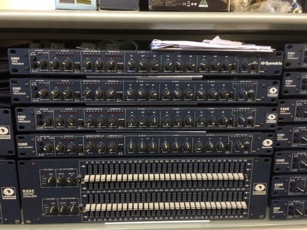 Symetrix Vintage 528E Voice Processor, Télécoms, Émetteurs & Récepteurs, Enlèvement ou Envoi, Comme neuf, Émetteur et Récepteur