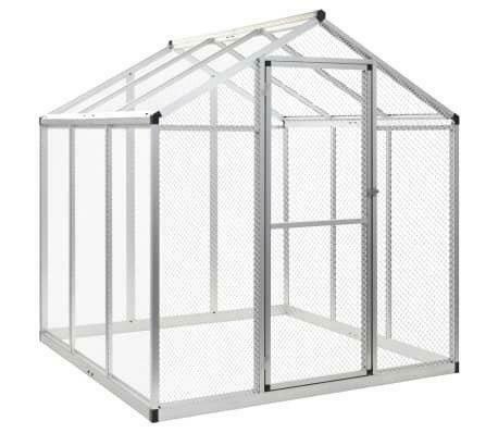 Voliere de jardin ALU chatiere poulailler enclos parc chenil, Animaux & Accessoires, Envoi, Neuf