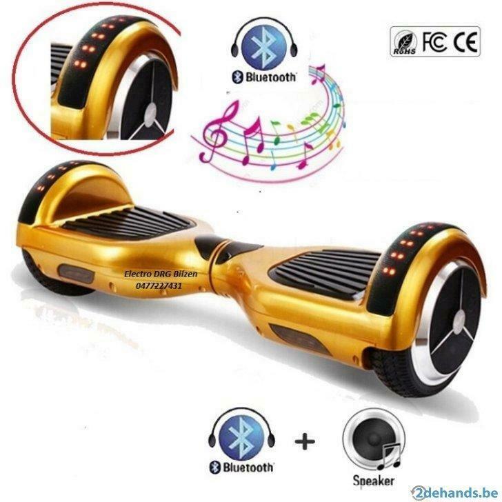 Hoverboard 6,5 pouces Bluetooth + gyroscope magnétique, Sports & Fitness, Enlèvement ou Envoi, Neuf