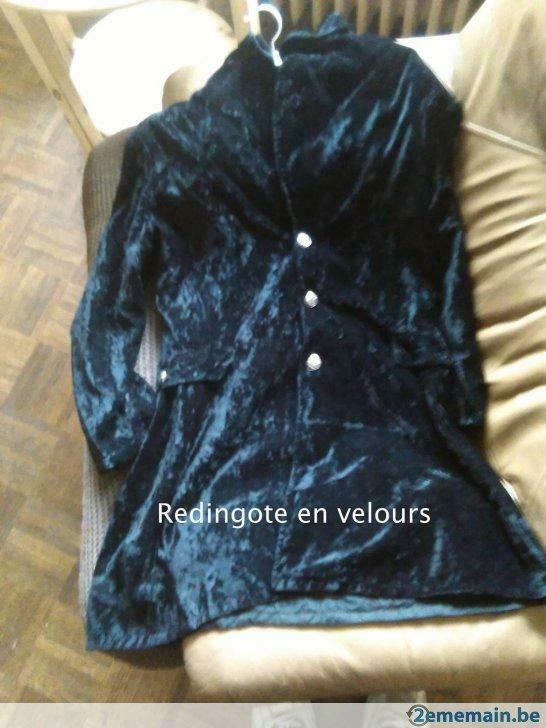 Redingote en velours, Ophalen of Verzenden, Gedragen