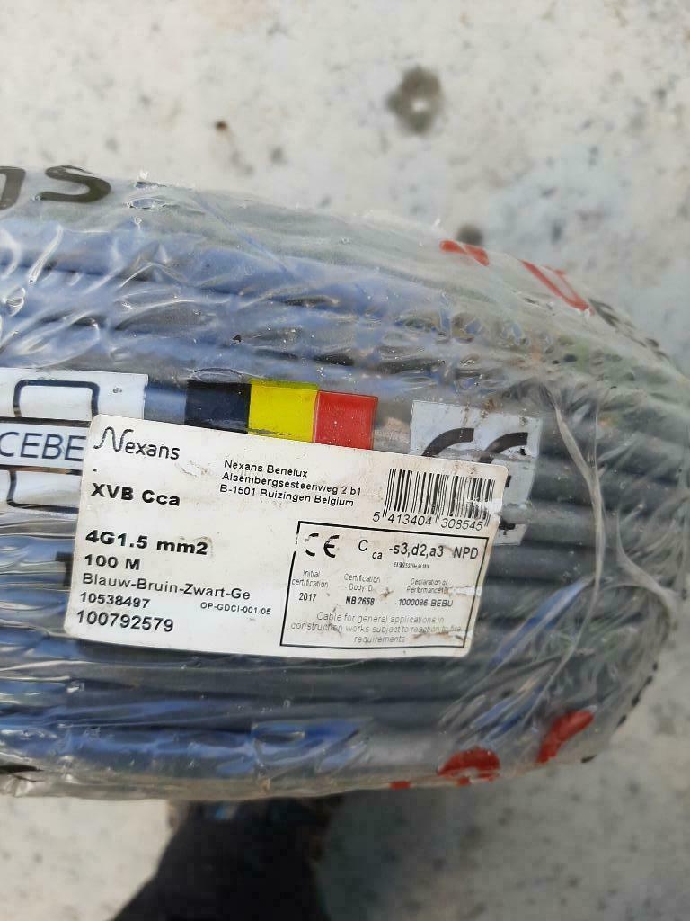 xvb 5G1.5 3G2.5 5G2.5 5G4mm2 EXVB 4x10mm2 également XGB, Bricolage & Construction, Électricité & Câbles, Neuf, Câble ou Fil électrique