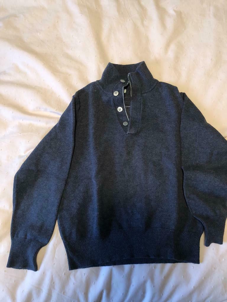 Blauwgrijze trui Buissonière, Verzenden, Gebruikt