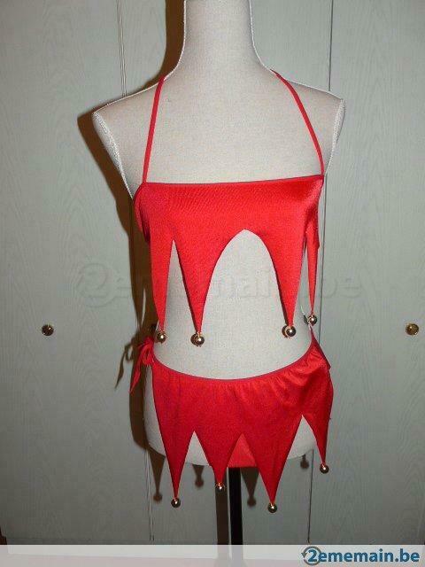 Ensemble trois pièces rouge ;, Kleding | Dames, Jurken, Gedragen, Rood, Ophalen of Verzenden