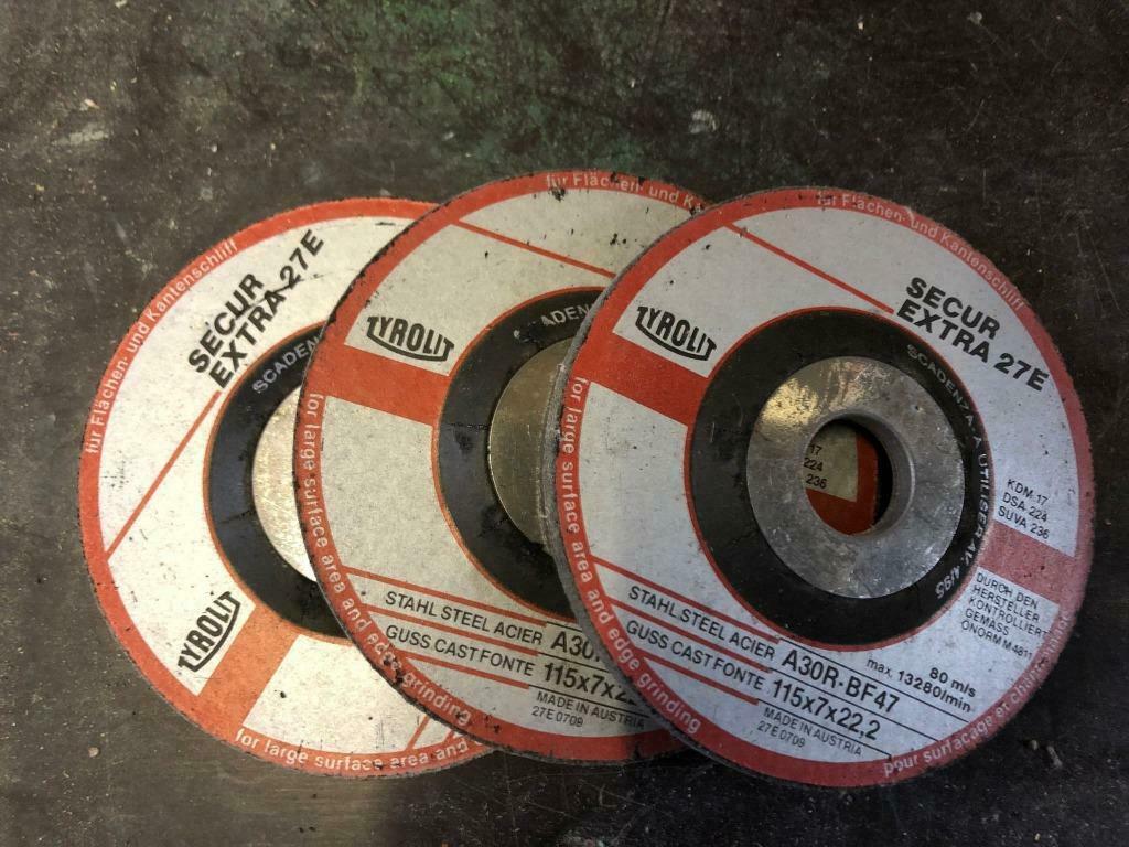tyrolit slijpschijven, Bricolage & Construction, Enlèvement ou Envoi, Utilisé