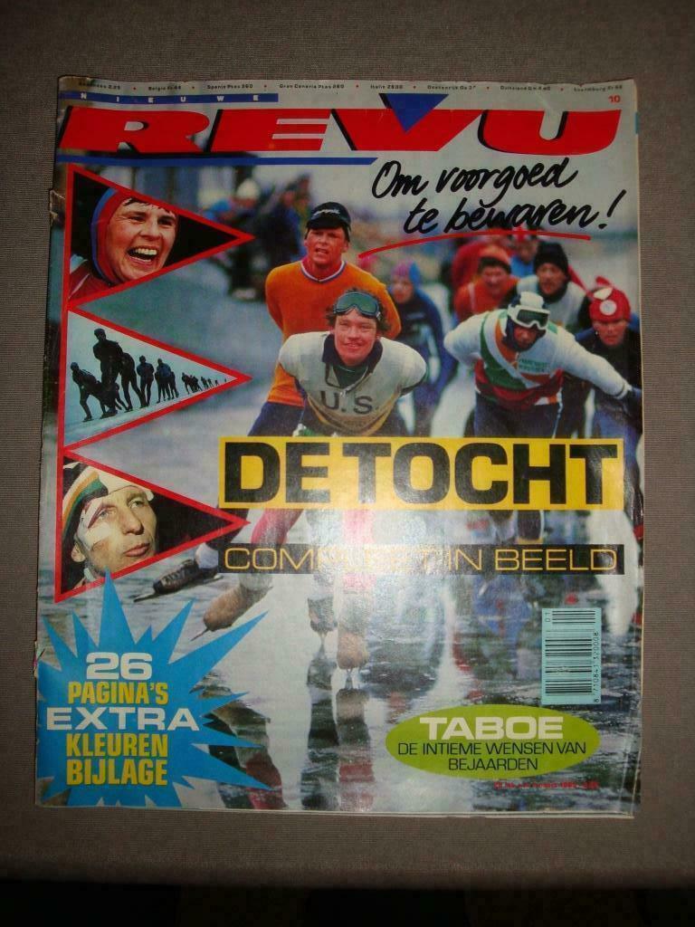 De Elfstedentocht - magazines 1985 en 1986, Boeken, Sportboeken, Ophalen of Verzenden, Gelezen