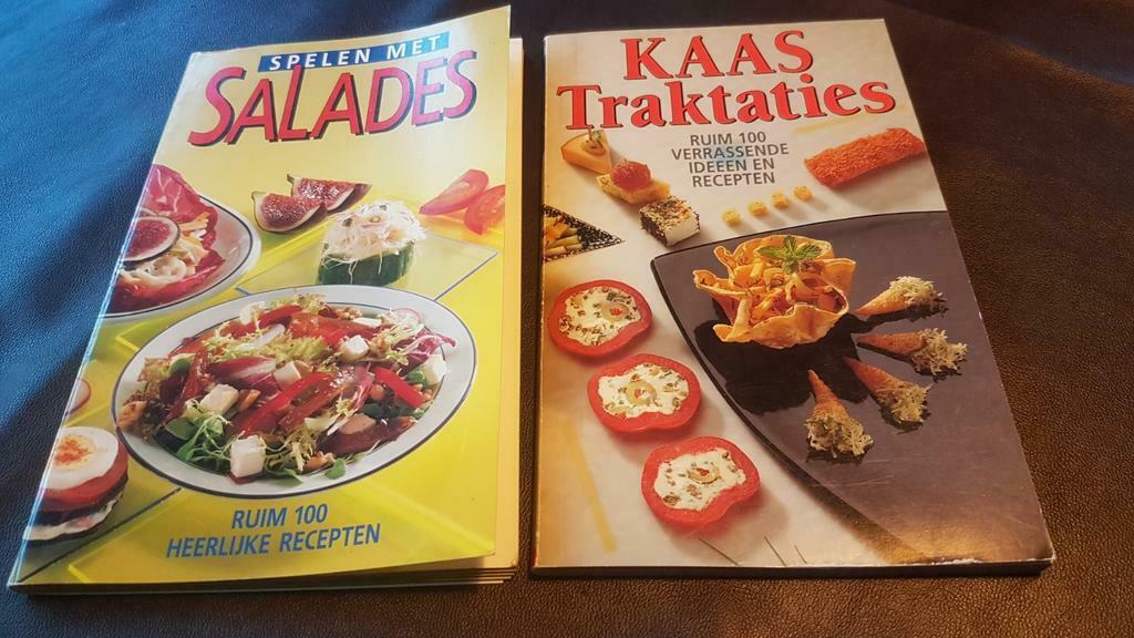 Spelen met salades / Kaastraktaties, Boeken, Kookboeken, Ophalen of Verzenden, Gelezen