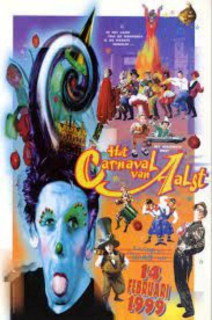 Carnaval Aalst affiche 1999 groot, Verzamelen, Overige Verzamelen, Nieuw, Ophalen