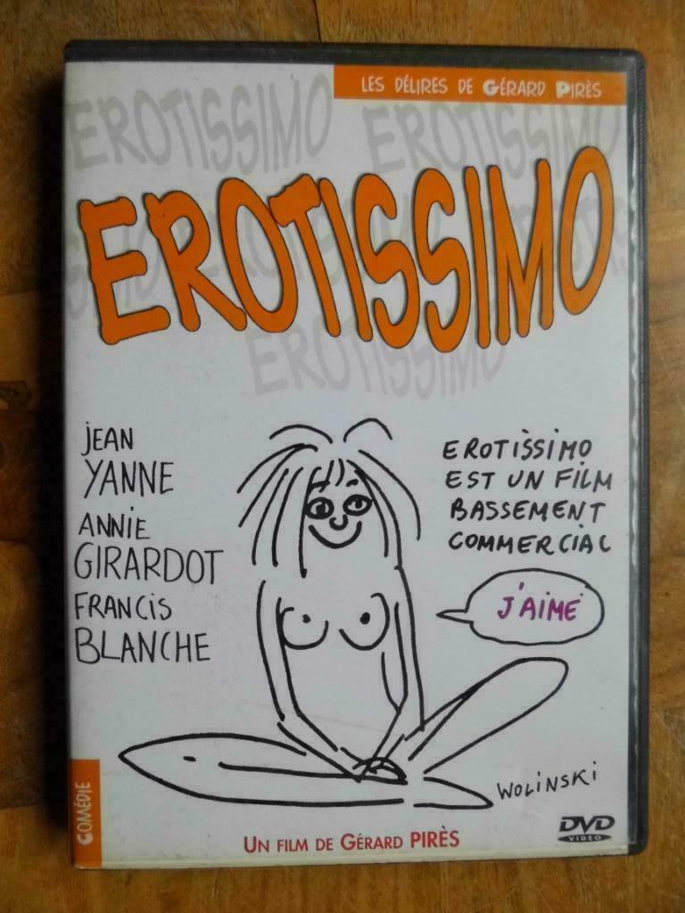 )))  Erotissimo  //  Jean Yanne / Annie Girardot   (((, CD & DVD, Tous les âges, Enlèvement ou Envoi, Comme neuf, Autres genres
