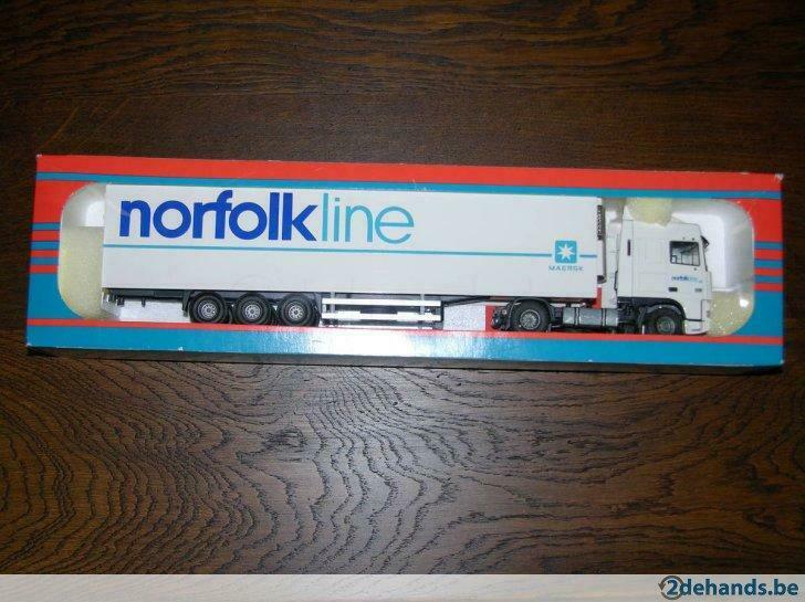 Schaalmodel Thermo vrachtwagen Norfolkline 1/50 #3, Ophalen, Nieuw, Truck