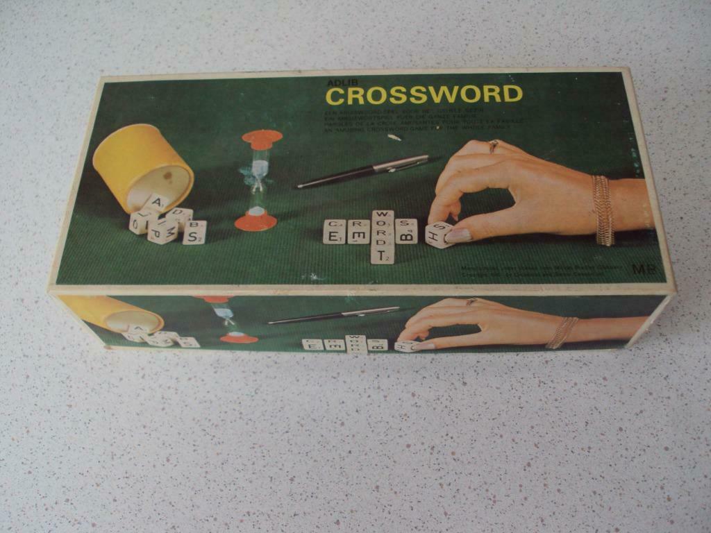 Vintage Crossword van MB., Hobby en Vrije tijd, Ophalen of Verzenden, Gebruikt, MB