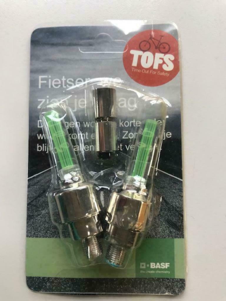 Nieuwe fietsventiel led verlichting (zn4974), Fietsen en Brommers, Fietsaccessoires | Fietsverlichting, Waterbestendig, Nieuw