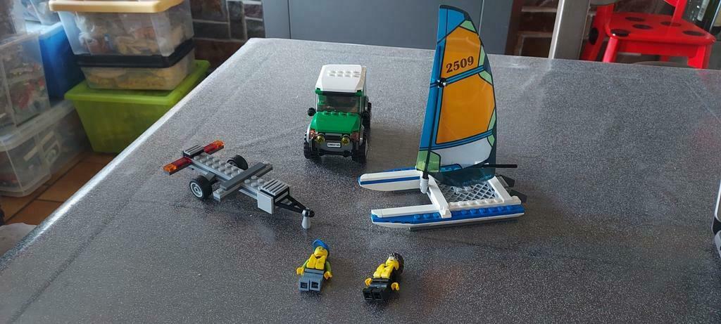 lego 60149   4X4 catamaran, Ophalen of Verzenden, Gebruikt, Complete set, Lego