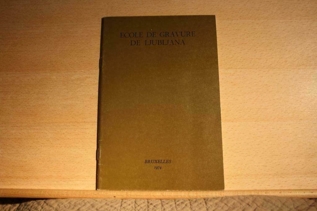 Ecole de Gravure De Ljubljana  - Catalogue de l’exposition, Boeken, Kunst en Cultuur | Beeldend, Gelezen, Ophalen of Verzenden