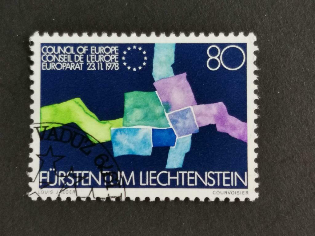 Liechtenstein 1979, Postzegels en Munten, Verzenden, Gestempeld