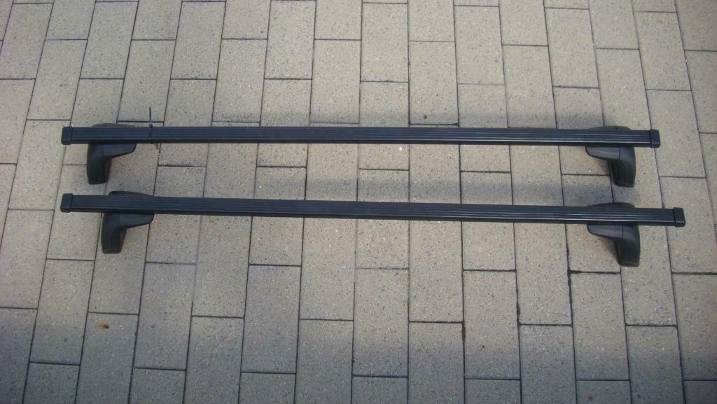 Barres de toit thule avec 2 clés stilo 1 comme neuves, Enlèvement, Utilisé, Fiat