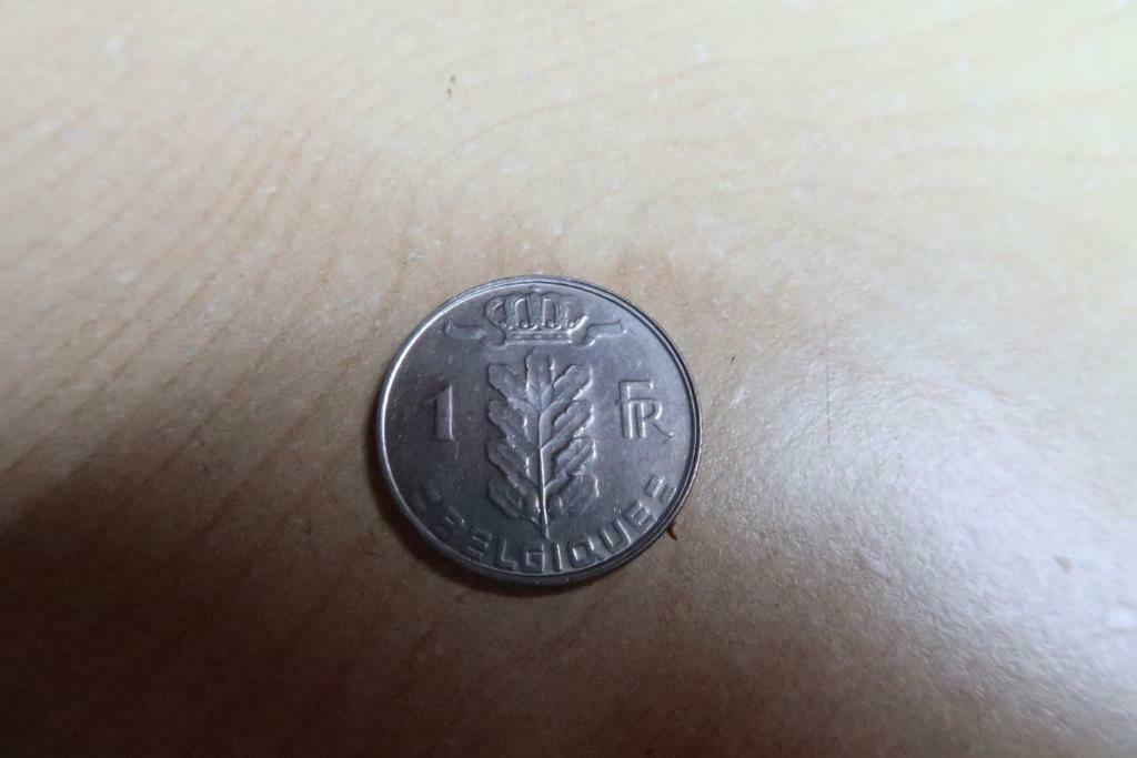 Munten : Boudewijn 1950-1988 - 1 Frank, Ophalen of Verzenden, Losse munt