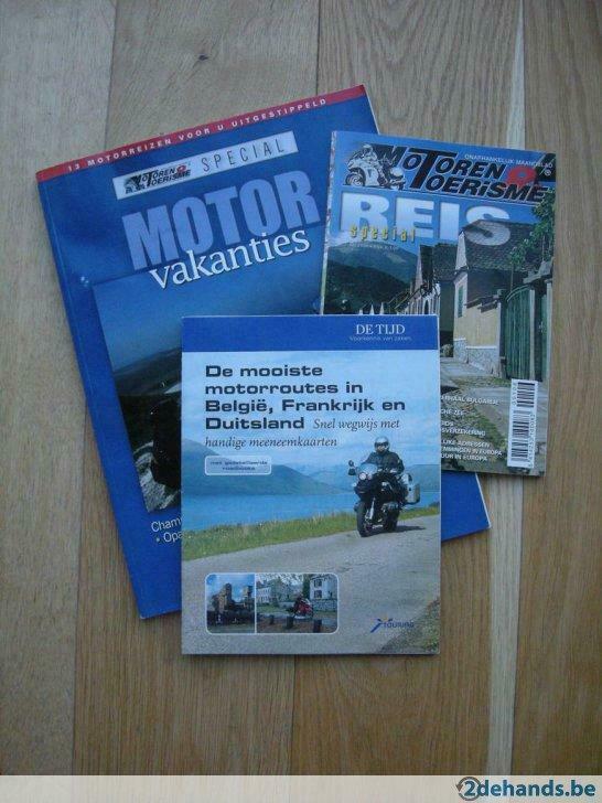 Lot reisinformatie motorreizen, Motoren, Accessoires | Overige, Gebruikt, Ophalen of Verzenden