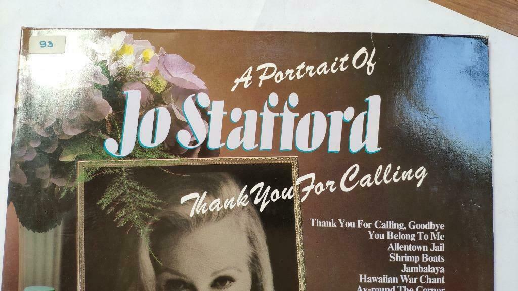 Jo Stafford ‎– Thank You For Calling  A Portrait elpee LP, Ophalen of Verzenden, 12 inch, Overige genres, EP