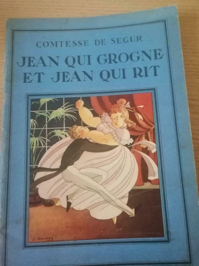 COMTESSE DE SEGUR Jean qui grogne et Jean qui rit des GOUPPY, Ophalen of Verzenden, Gelezen