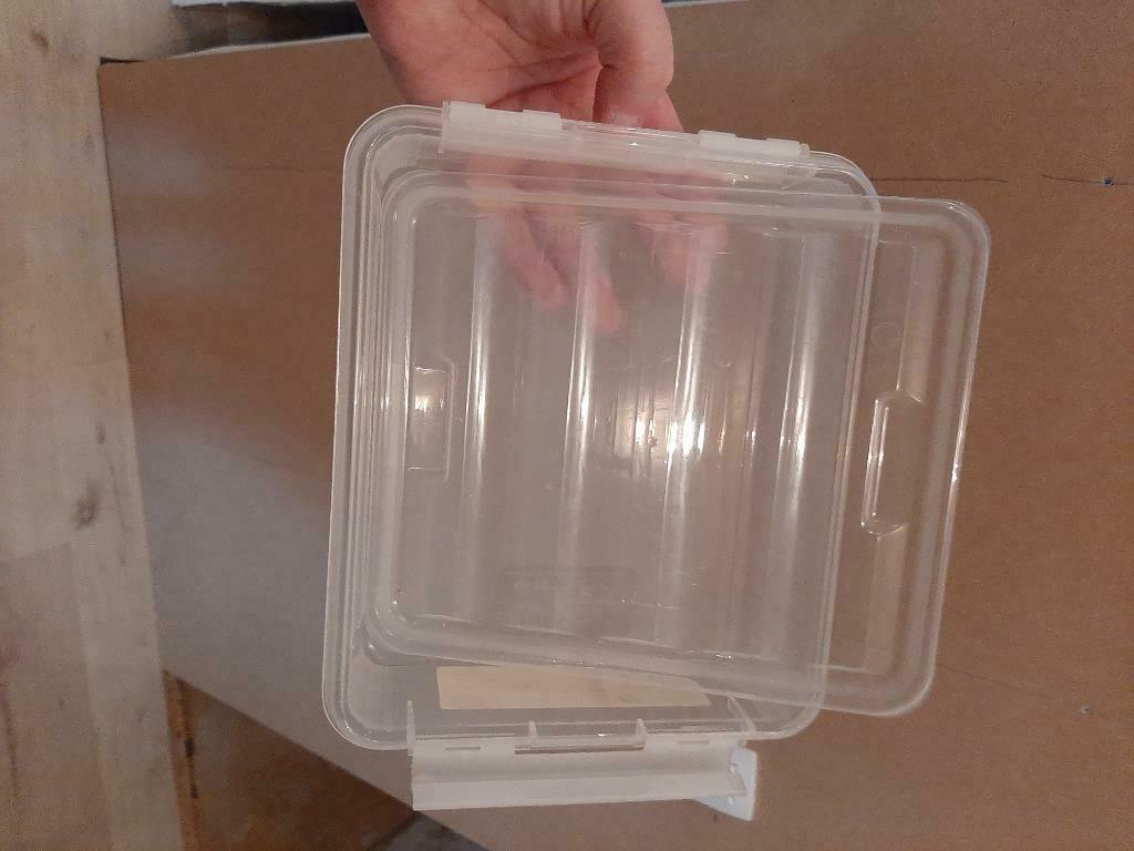 Boite de rangement de 1L, Enlèvement