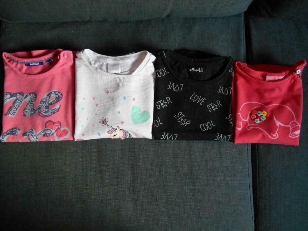 set van 4 T-shirts maat 3 jaar, Mexx, Gebruikt, Meisje, Ophalen of Verzenden