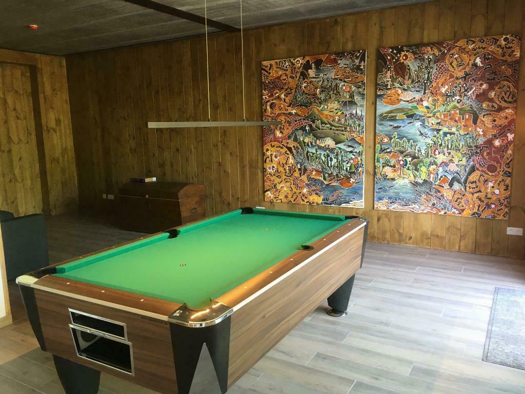 Table de billard Sam, couleur: Brun Clair -> SAMEDI OUVERT !, Envoi, Neuf, Table de billard