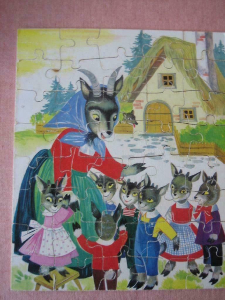 Puzzels voor in de kleuterklas en thuis 4 à 5 jarigen., Enlèvement ou Envoi, Utilisé, 4 à 6 ans, En bois