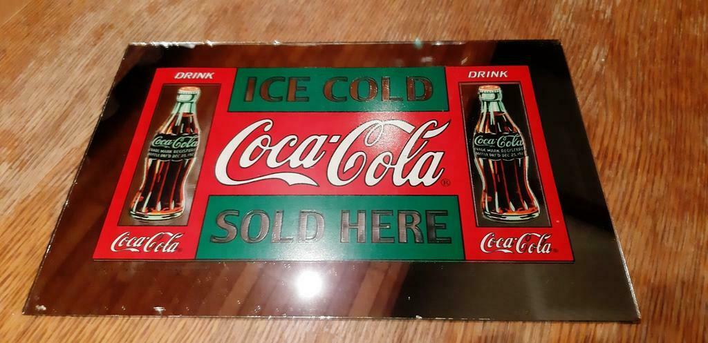 Spiegel coca cola, Ophalen of Verzenden, Nieuw, Reclamebord