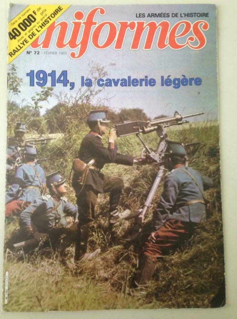 Uniformes - 1914 La Cavalerie Légère, Boeken, Ophalen of Verzenden