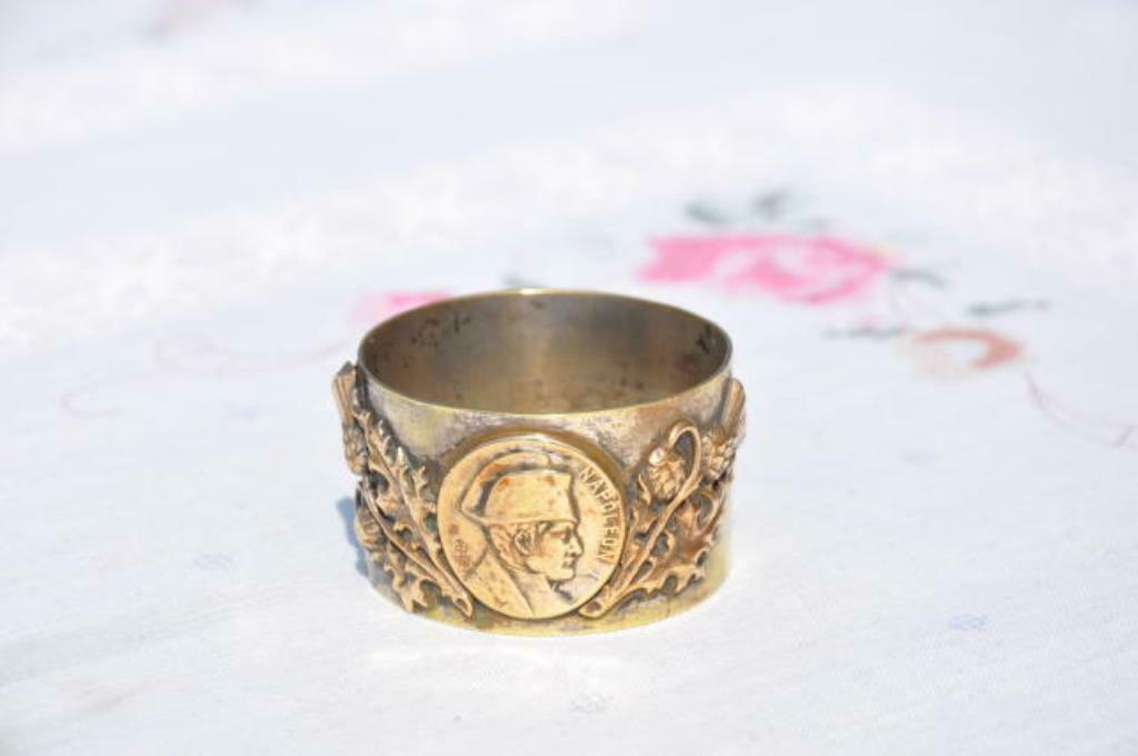§  rond de serviette napoléon waterloo, Antiquités & Art, Antiquités | Argent & Or, Argent, Enlèvement ou Envoi