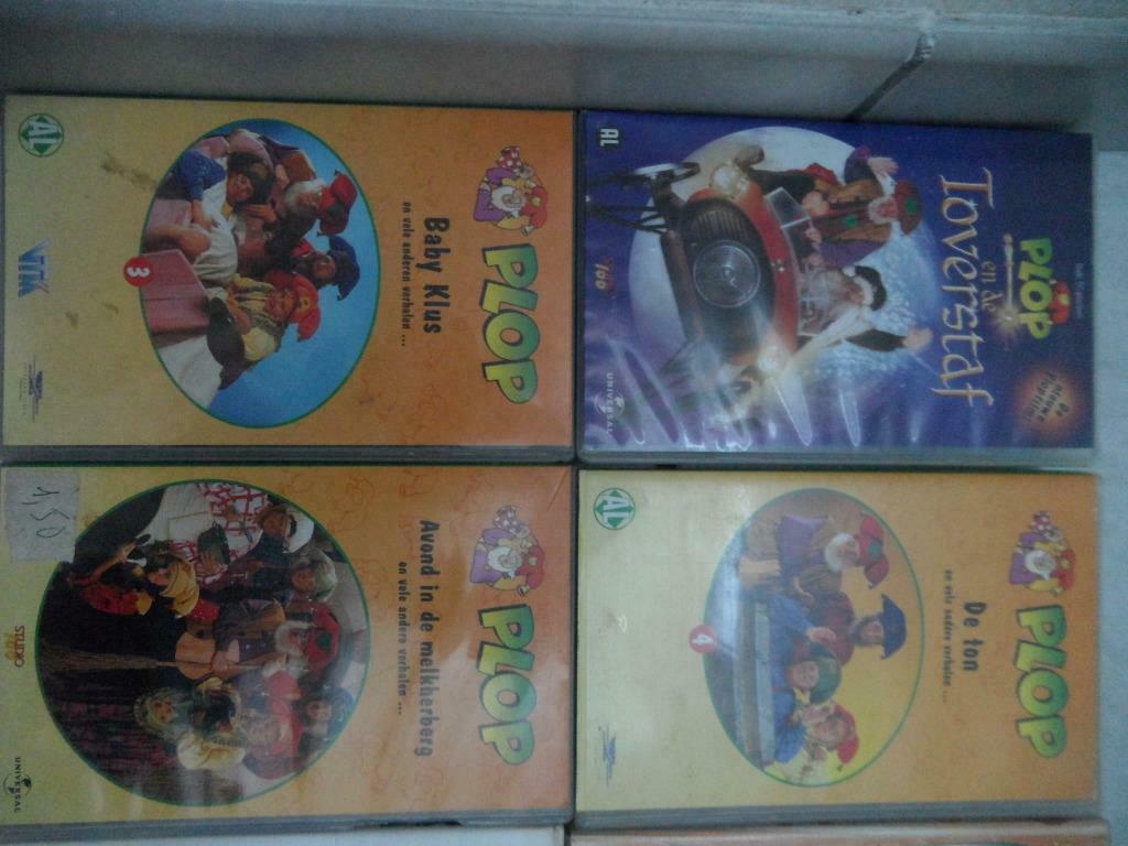 vidéocassettes plop et autres aides (voir photos), Enlèvement, Comme neuf, Cassette vidéo