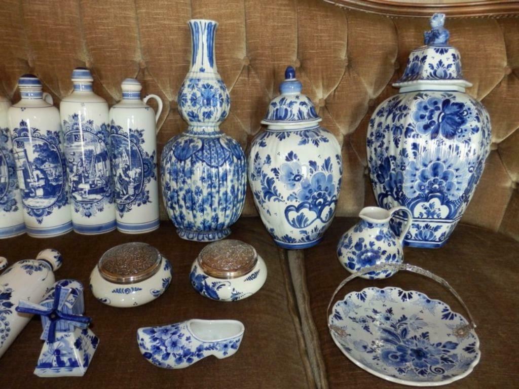 veel verschillende delfts blauw! kies maar uit!!, Enlèvement ou Envoi