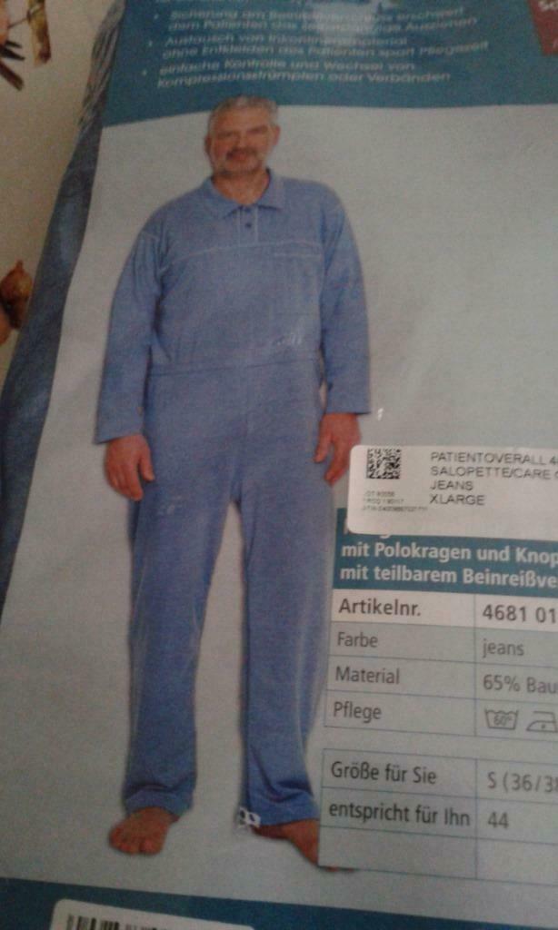 hansop pyjama / romper voor demente volwassene, Kleding | Heren, Overige Herenkleding, Zo goed als nieuw, Ophalen of Verzenden