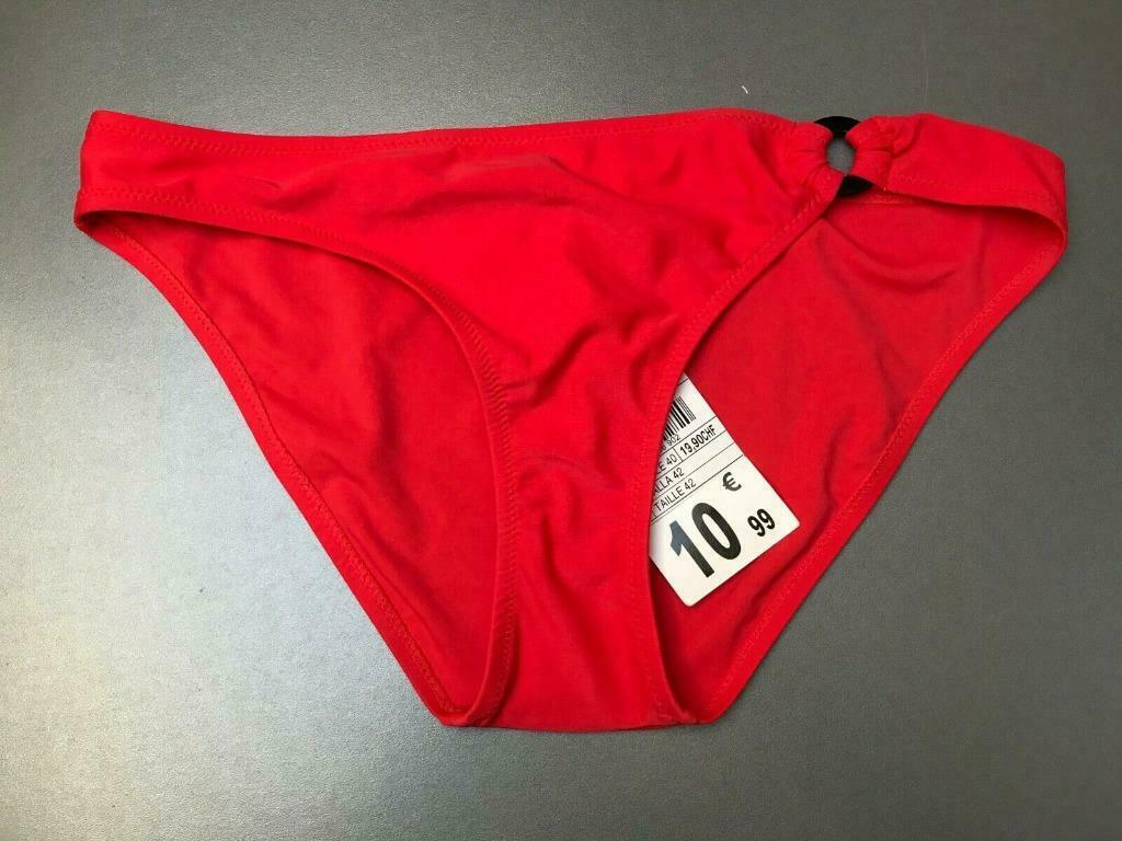 Bas de bikini rouge Bain de Soleil - Taille 42 ----, Enlèvement ou Envoi, Bain de Soleil, Bikini, Neuf